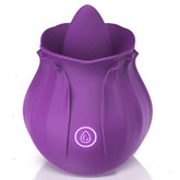BDStyle 7 Functions Flower Tongue Vibrator Finger and Tongue Vibrators